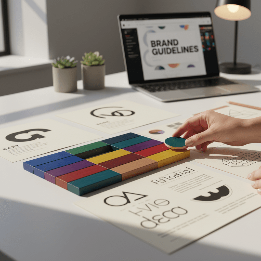 Brand positioning materials and strategy documents